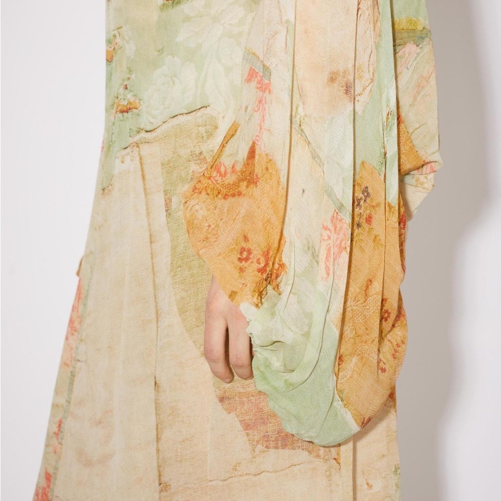 Acne Studios puff sleeve carpet dress - Picture 5 of 13